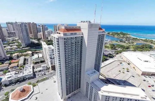 Ala Moana House | Ala Moana Hotel 16th FL R9 2Beds Partial Ocean View