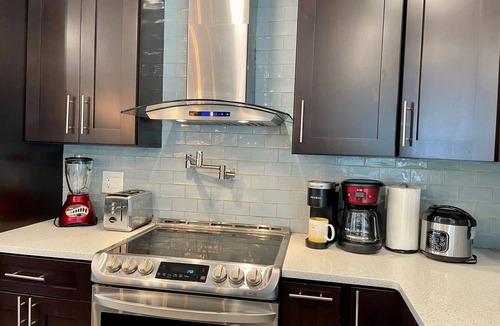 Indian Harbour Beach House | Beachside 4BR 3BA, Chef’s Kitchen, Heated Saltwater Pool, No Smoking, one level