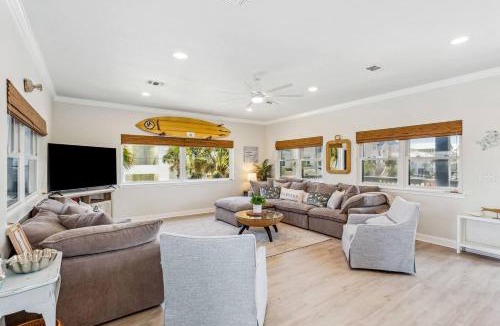 Villa Primera House | Blue Horizon at Pensacola Beach - Heated Pool, Across beach access, Beach gear, Dog OK!