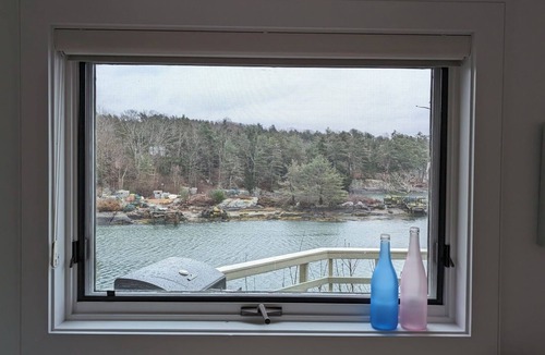 Sebascodegan Island House | Blue Lobster! 2-BR/1.5 BA with Heat, AC, Deck and Seasonal Dock in Harpswell