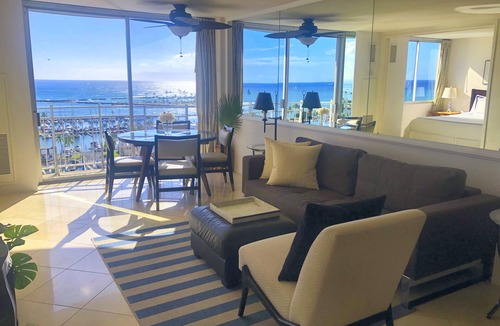 Waikiki Condo | Breathtaking Ocean and Yacht Harbor Views! #1482