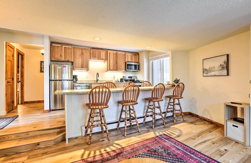 Peak 8 Apartment | Breckenridge Condo w/Gas Grill < 1 Mi to Peak 8!
