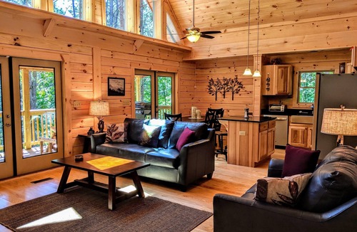 Fletcher Cabin | Cabin life near Asheville/Hendersonville. Secluded but still convenient escape!