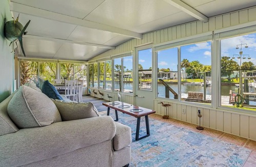 Crawfordville House | Canal-front home at Shell Point. Relax. Fish. Explore. Swim. Amazing Sunsets!