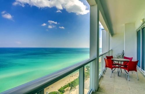 Mid Beach Condo | Castle PH3 Oceanfront Penthouse with Free parking, Gym and direct beach access!