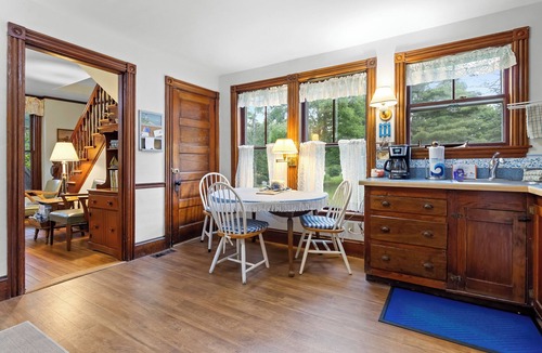 Bayville House | Century-old oceanfront home with wraparound porch - walk downtown, dogs OK