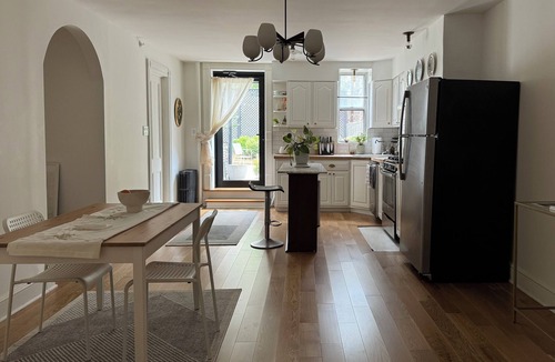 Bedford-Stuyvesant House | Charming Garden Apartment in Historic Brooklyn Townhouse