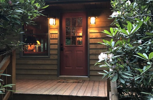 Mirror Lake Cabin | Charming Private Getaway Nestled in Trees; Close to Town!