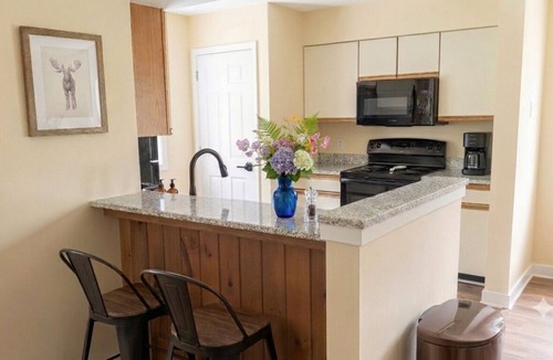 Stratton Mountain Condo | Chic Stratton Condo- Walking Distance to Village