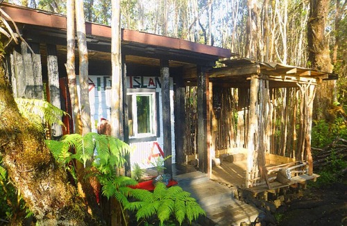 Fern Forest House | Clean Off-Grid Art Lovers Rainforest Hideaway!