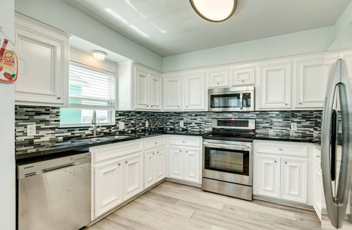 Miramar House | Contemporary Beachfront Home w/2 Decks, Fenced Yard, Private Walkover