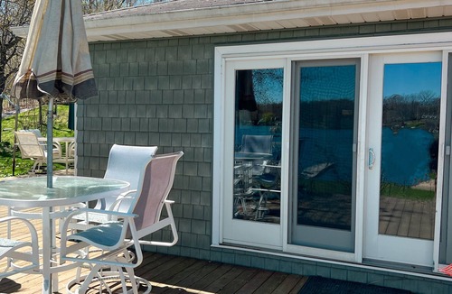 Gobles Cottage | Cozy Cottage Lakefront View - Paddle Board, Kayak, Hot Tub and more!