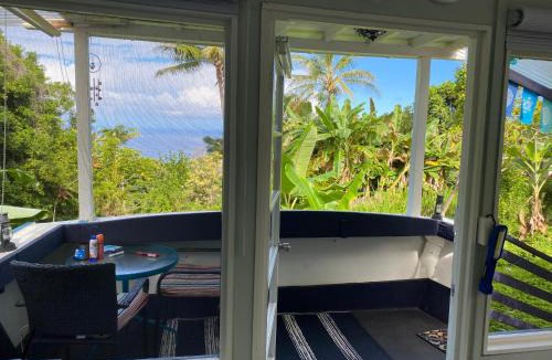 Honaunau-Napoopoo House | Cozy jungle boat hideaway with stunning ocean view