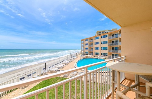 Satellite Beach Condo | Direct Oceanfront Condo with Extra-Large Balcony & Panoramic Views! 🌊