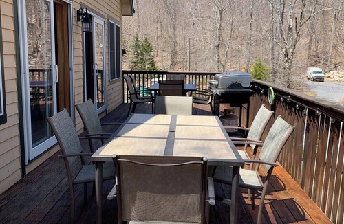 Town of Webb Ski Chalet | Direct Snowmobile Trail Access! 1.5 miles to McCauley Ski Area.
