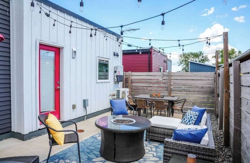 Geneva House | Downtown Solar Home w/Hot Tub & Billiards