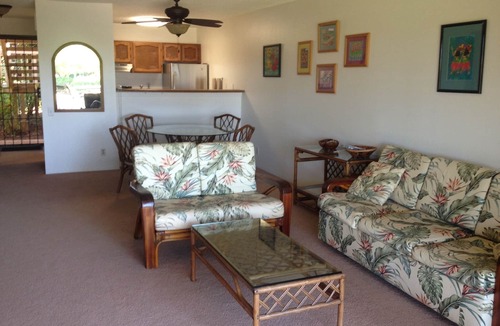 Maunaloa Condo | Exceptional Molokai vacation condo - Steps from Hawaii's longest beach