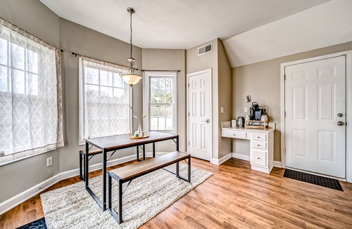 Southwestern House | Exquisite dog-friendly home with fireplace, patio, central AC, & washer/dryer