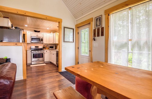 Rangeley Plantation House | Five Pines - Private new home on Mooselookmeguntic Lake, with dock, beach, and kayaks!