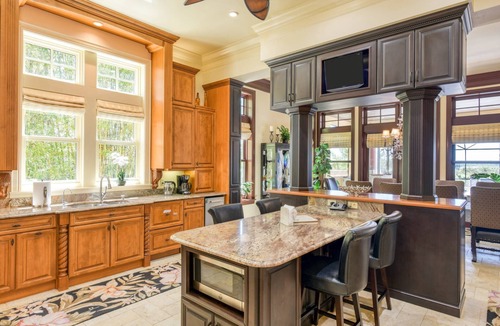 Crescent Beach House | Gated Riverfront Estate, Heated Pool, Private Dock, Boat Lifts, Amazing Views, Sauna, Elevator