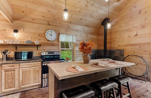 Davenport Cabin | Golden Meadows Spacious Cabin with Hot tub, Fire-pit, near all baseball camps