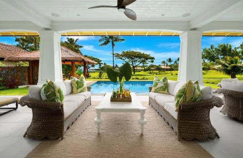 Poipu House | Hale Maia at Kukui ula - Elegant Pool Retreat with Golf Views in Poipu