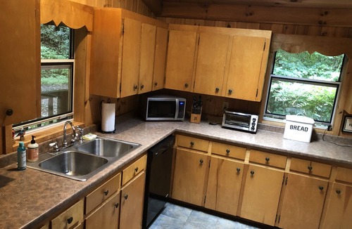 Mars Hill Cabin | Hampton Creek Cabin Asheville Family & Pet Friendly surrounded by Pisgah Forest