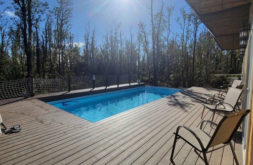 Fern Forest House | Hawaiian Naturist Park. Clothing optional bed and breakfast. Cabin 1
