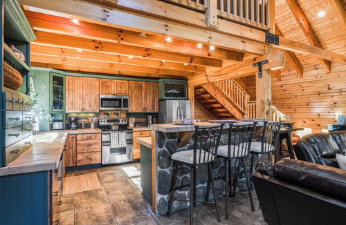 Quandary Village House | Hot Tub, Fireplace and Forest Views | Shangri-La Cabin by AvantStay