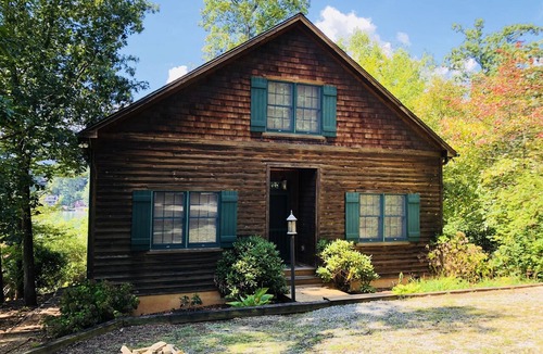 Sunset Cove House | House ON Lake Lure in private cove - Enjoy Beautiful Mountain Views!