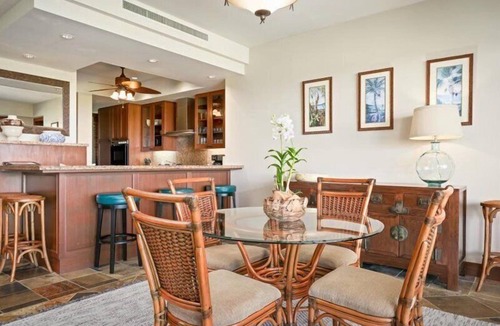 Kaupulehu Villa | Hualalai Fairway Villa 110C ~ garden level ~ w/signature outdoor shower