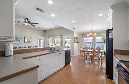 Pirates Beach West House | "Just Right" in Pirates Beach West - Family Friendly! Updated! Pet Friendly!