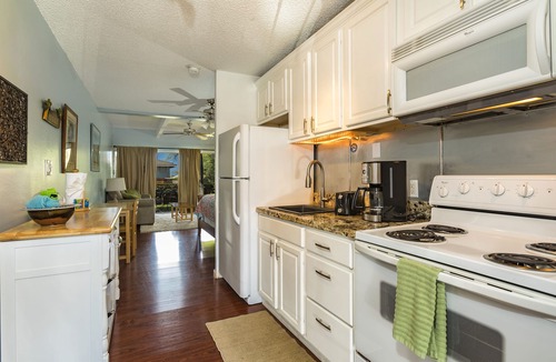 Kihei Condo | Kihei Bay Surf #109 Across From Sandy Beach, Shared Hot Tub, Great Rates!