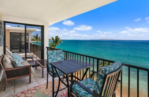 Kihei House | Kihei Beach 606 - Direct Ocean Front, Central AC!