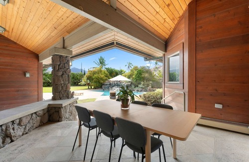 Maili House | Konishiki Beachhouse Estate: Luxury 6BR Oceanfront Home w/Private Pool, Beach A