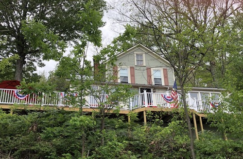 Fair Haven House | Lakefront Home On Lake Bomoseen With Beautiful Sunrises And Mountain Views