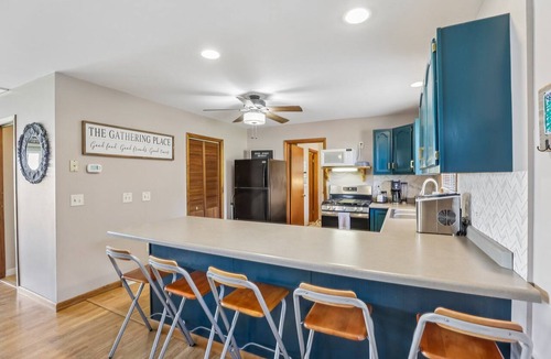 Merrimac House | Lakefront Lake Wisconsin Home - Deep Water, Fire Pit & Year-Round Adventure
