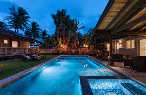 Lanikai House | Lanikai Beach w/heated pool, spa: Sep/Oct CANCELLATION SPECIAL