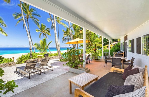 Pupukea House | Lilikoi @ Ke Iki Beach Bungalows, Daily Free Yoga~Sauna~Cold Plunge~AC