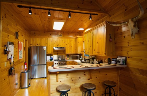 Ferguson Cabin | Luxury Blue Ridge Cabin with Hot Tub & Game Room - Sleeps 8