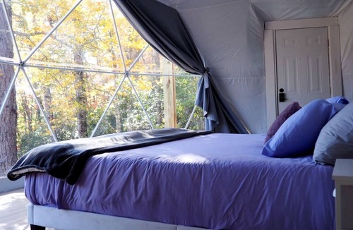 Balsam Grove Cabin | Luxury Geodome with Sauna, Hot Tub & Mountain Views near Pisgah National Forest, North Carolina