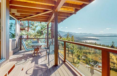 Zephyr Cove House | Luxury home with game room sauna and stunning lake views