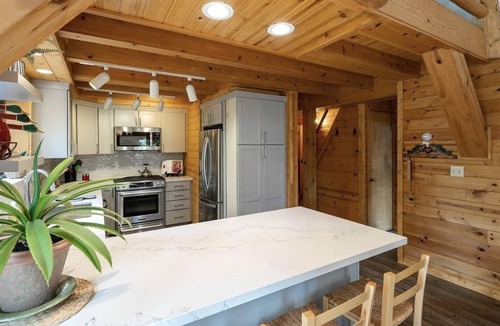 Truckee Ski Chalet | Luxury Northstar Cabin Creekside Lake Tahoe Pools & Hot Tubs Hike Bike