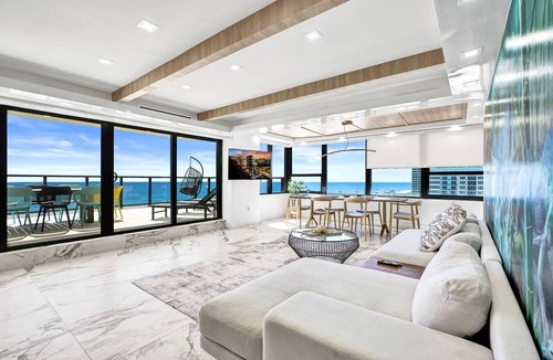Mid Beach Apartment | Luxury Oceanfront Condo 2BR 2.5BA with 700Sqft Terrace, Sauna, Resort Amenities & Pools 1501