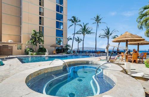 Honokowai Apartment | Mahana 602 · MA 602 Kaanapali OceanFront Studio Ocean View Pool