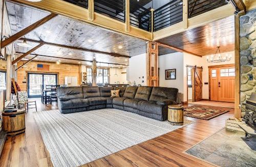 Bryant Pond House | Maine Home w/Hot Tub & Snowmobile Trail Access!