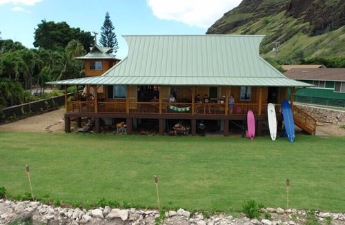Makaha House | Makaha Beach Front Luxury Bamboo Compound Resort
