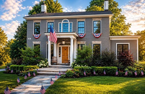 Brandon House | Modern amenities in Historic Federal Style Home, steps from Downtown Brandon