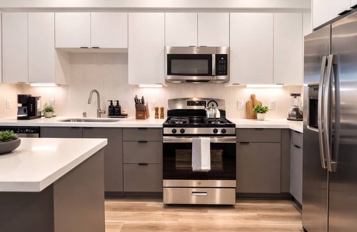 Lyon Street Apartment | Modern Apartment Near Disneyland w/Pool & Gym