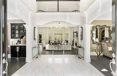 Smyrna House | Modern Gated Estate with Pool, Spa, Home Theatre and Basketball Court